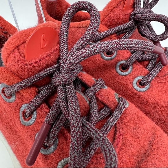Allbirds Wool Runners Lychee Reddish/Orange Sneakers - Picture 4 of 8